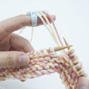 4Pcs/Set Yarn Guides Knitting Thimble Ring Knitting Tools Finger Wear Thimble
