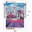 5D DIY Full Drill House Garden Diamond Painting Rhinestone Mosaic (QF633)