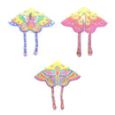 90*50cm Nylon Butterfly Kite Outdoor Foldable Children's Kite with 50M Line A3c