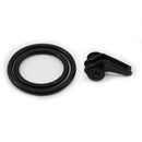 10 Set Black Fishing Rod Hook Keeper Holder For Fly Fishing Casting Adjustable