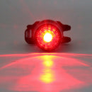 Bicycle LED USB Charging Rear Tail Warning Safety Light Lamp red Light red