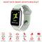 F8S Men Smart Bracelet Heart Rate Monitor Fitness Tracker IP67 Wristband Watch