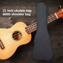Ukulele Bag 600D Oxford Waterproof Cover Soft Case for 21 inch Ukulele