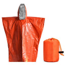 Outdoor Raincoat Disposable Dual Color Thermal First Aid Survival Raincoat A