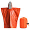 Outdoor Raincoat Disposable Dual Color Thermal First Aid Survival Raincoat A