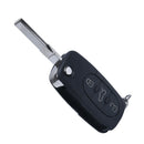 Key shell remote car 3 buttons for AUDI A2 A3 Y7P5