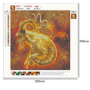 5D DIY Full Drill Diamond Painting Capricornus Cross Stitch Embroidery Kit