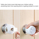 4pcs Home Baby Safety Sleeve Detachable Protective Door Knob Cover Child Proof