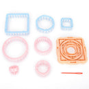 9x Knitting Loom Flower Daisy Pattern Maker Wool Yarn Needle Loom Sewing Toolã€OA