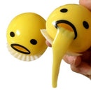Squishy Vomitive Egg Yolk Anti Stress Reliever Fun Gift Yellow Lazy Egg Jok