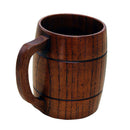 Wooden Tankard Beer Stein Mug Milk Coffee Drink Cup Wedding Groomsmen Gift
