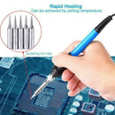 5pcs 900M-T Iron Tip Soldering Rework Station Hakko Station Tool Soldering