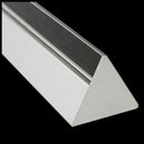 15cmx3cm Rainbow Optical Glass Triple Triangular Prism Physics Teaching FSA BIW