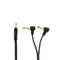 6.35mm Male Stereo to 2x 6.35mm Male Right Angle Y Splitter Audio Cable