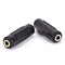 Stereo3.5mm 1/8" Aux Female to FemaleF/F Jack Audio Coupler Adapter Converter OA