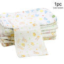 10Pcs Baby Newborn Gauze Muslin Square 100% Cotton Girl Bath X8R7 Boy Wash D0X2