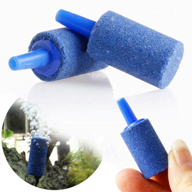 10x Cylinder Aquarium Purification Air Stone Fish Tank Aeration Aerator fds