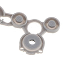 Controller Button Repair Parts Conductive Rubber Contact Pad for Microsoft Xbox