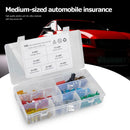 140pcs Assorted Standard Blade Fuses 5A 7.5A 10A 15A 20A 25A 30A w/ Box