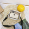 5X(Women Transparent Versatile Messenger Bag Shoulder Fashion Bag Crossbod X5F3)