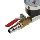 Car Motorbike Tire Compressor Inflator w/  Tyre Air Pressure Gauge Monitor
