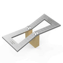 Dovetail Marker, Hand Cut Wood Joints Gauge Dovetail Guide Tool with Scale, N3N4