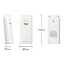Wireless Weather Station Digital Clock Humidity Outdoor Thermometer Sensor JC Nw
