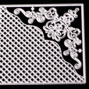 DIY Square Lace Metal Cutting Dies Stencils Scrapbook Album Paper Card Craft