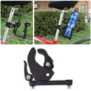 Bicycle Handbar Water Bottle Holder Clamp Bike Bottle Cage Adapter Clip A