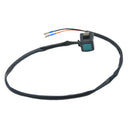 Universal Motorcycle Horn Button Handlebar Green Kill Switch For ATV Pit