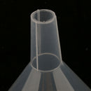 150mm Plastic Short Stem Funnel for Kitchen Laboratory Liquid Transfer 2Pack