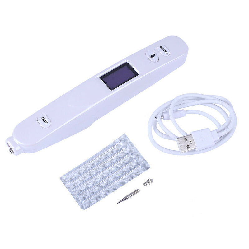 Beauty mole removal sweep Dark spot pen plasma Multifunction pen With Light LCD