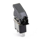 12V 20A Car Cover Blue LED SPST Toggle Switch Rocker Switch Light Race On /