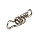 10pcs Soft Lure Baits Worms Hook Pin Spring Fixed Lock Fishing Screw Needle New
