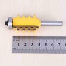 8mm Shank T Type Cone Tenon Woodwork Milling Cutter Joint Glue Router Bit