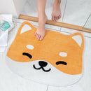 Household Comfort Carpet Cartoon Pattern Bathroom Non-Slip Mat Kitchen Abso R6B9