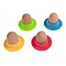 Set of 4 silicone egg cups colors works kitchen silicone eggcup Random colo O9M9
