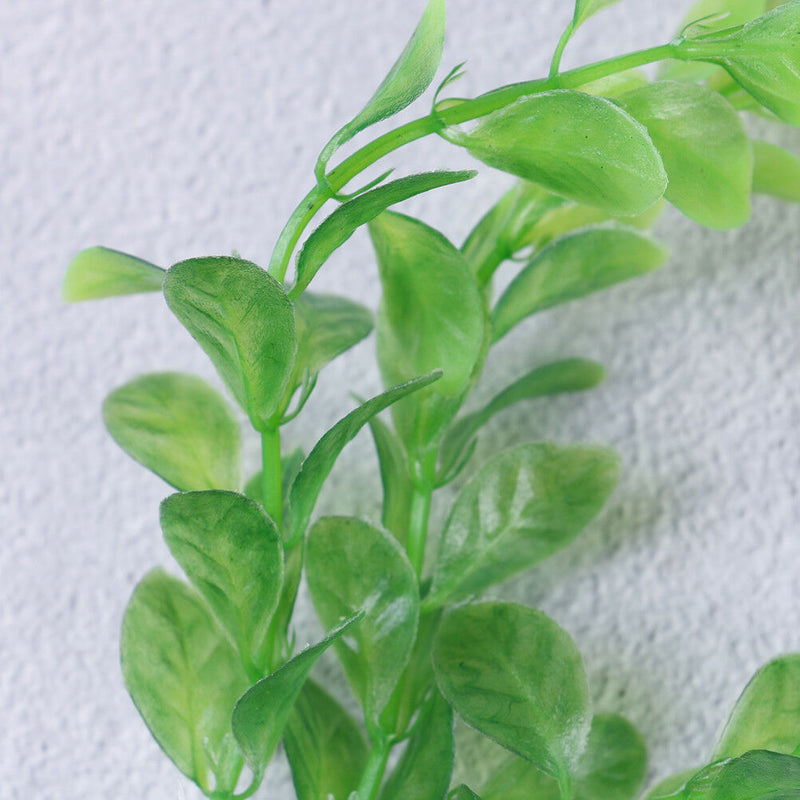 Green aquarium plants water grass ornament plant fish tank plastic decoration 3c