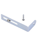 Chrome Pickguard Bracket For Electric LP Guitar W/  Nut Screws Kit Parts