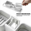Kitchen Sink Faucet Sponge Soap Drain Rack Holder Storage Organizer Newest Use