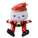 Large Santa Claus Aluminum Foil Balloon Christmas  Decoration Merry Xmas MO