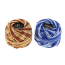 16pcs Mixed Color Cross Stitch Line Embroidery Cotton Thread Floss / Skeins
