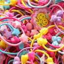 Fashion Rubber Band Elastic Hair Bands Kids Cartoon Girls Hair Accessories Y6G5