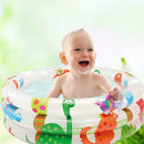 Cartoon Dinosaur Print Inflatable Bathtub Baby Kids Round Swimming Pool