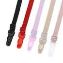 5pcs Women Elastic Band Non-Slip With Clip Adjustable Bra Straps Holder