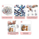 1000pcs DIY Lie Sleeping Cat Puzzle Assembling Jigsaw Toys for Living Room