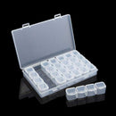 Diamond Embroidery Box 4 Packs 28 Grids, 5d Siamond Box and Cross Stitch To