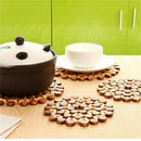 Bamboo Anti-Slip Insulation Kitchen Placemat Pad Dining Table Mat Coaster RPM