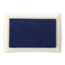 Blue Ink Pad Inkpad Rubber Stamp Finger Print Craft Non-Toxic Baby Safe V6P4