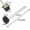 Bass Drum Pedal Beater Wool Felt Stainless Steel Handle Percussion Instrume J4D7